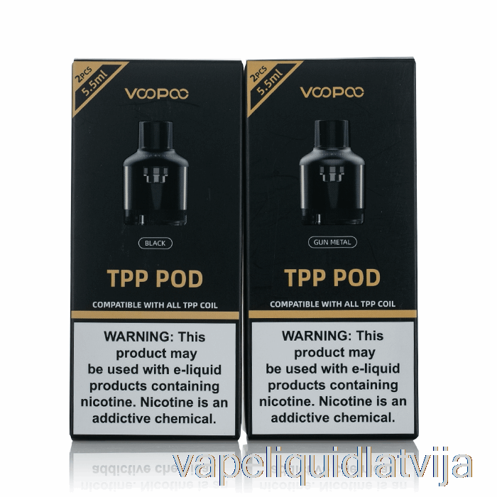 Voopoo Tpp Nomaiņa Pods Sudraba Vape šķidrums